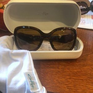 Oakley Necessity sunglasses, polarized. NNW,Tortoise, bronze.